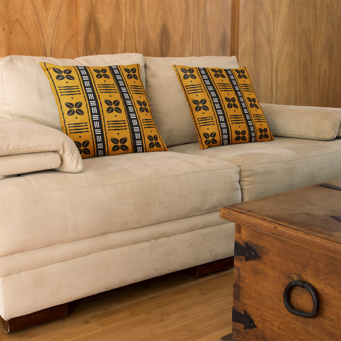 Tribal print pillow covers for cultural homes