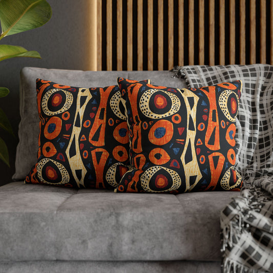 African print pillow covers for living room