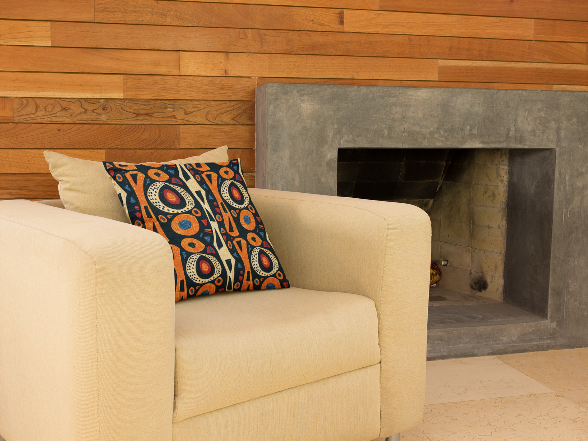 African Tribal Throw Pillow Cover-Sanktuari Decor