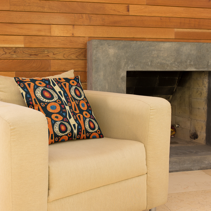 Tribal print pillow covers for cultural homes
