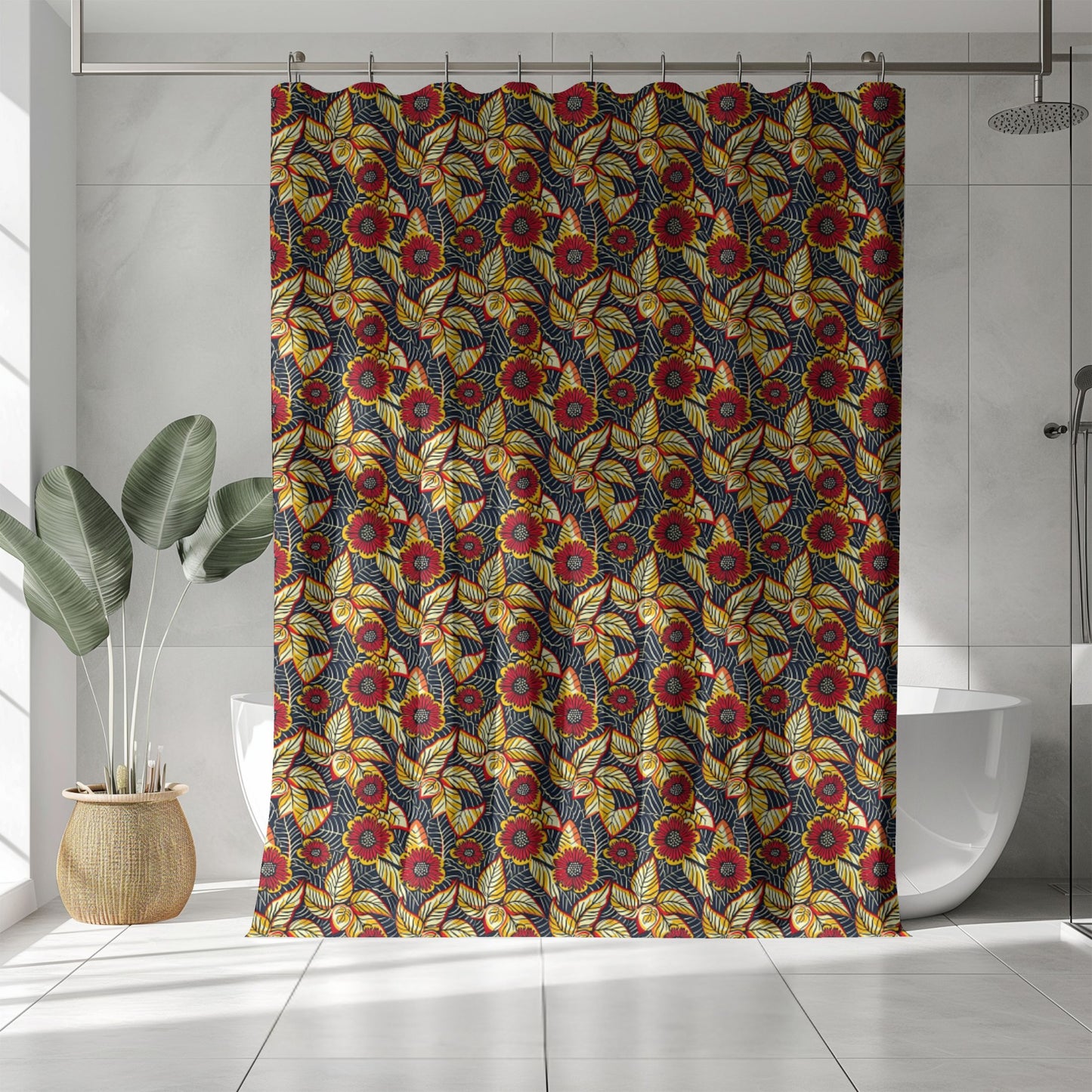 tribal shower curtains