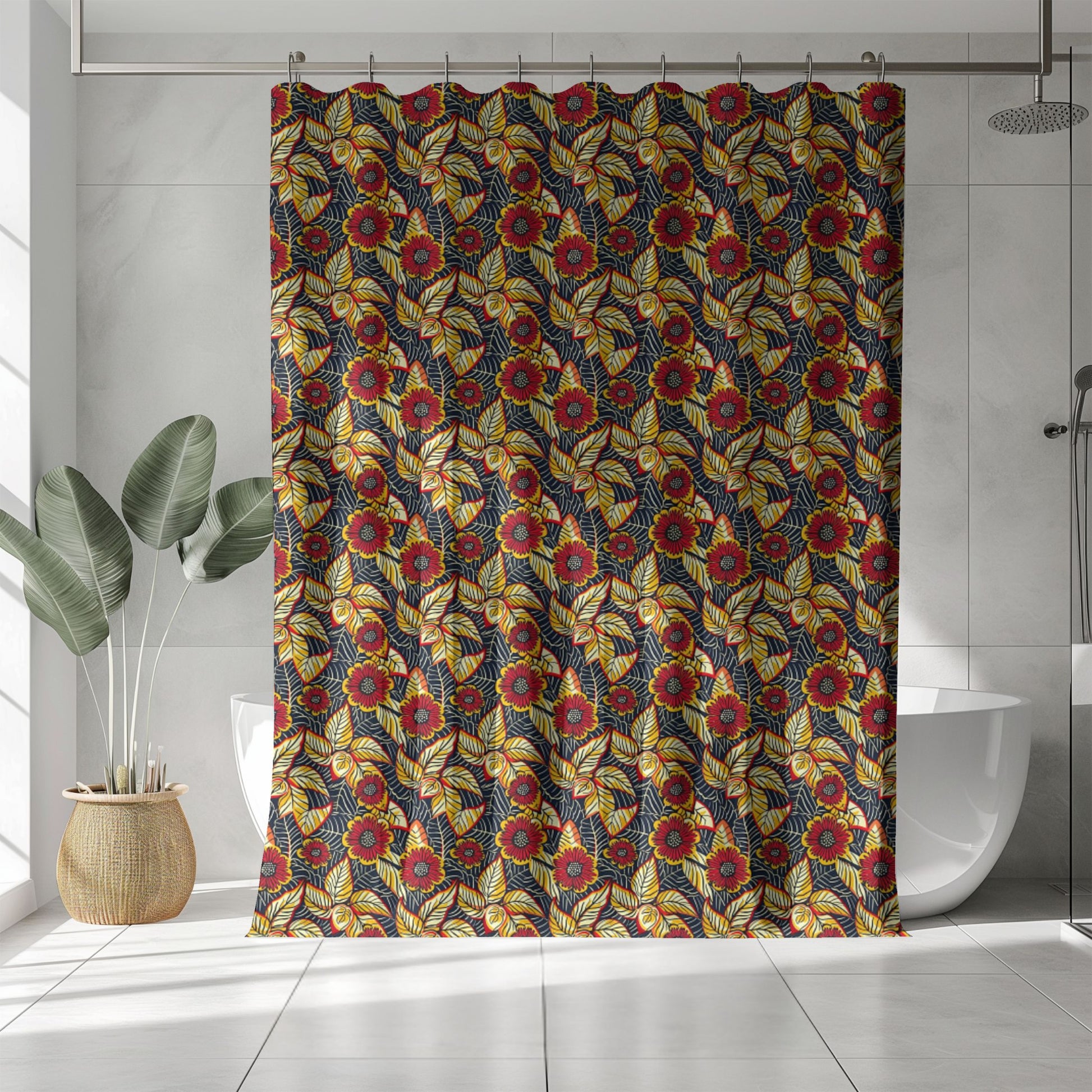 tribal shower curtains