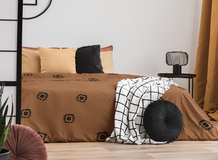 African Wax Print Duvet Cover-Sanktuari Decor