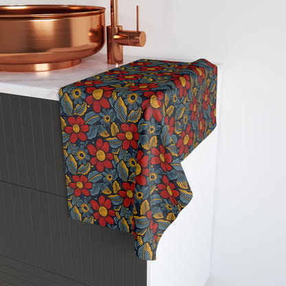 African print towels
