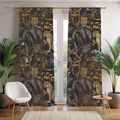 Neutral boho curtain panels for bedrooms