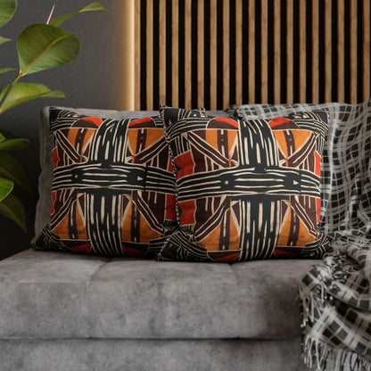 Tribal print pillow covers for cultural homes