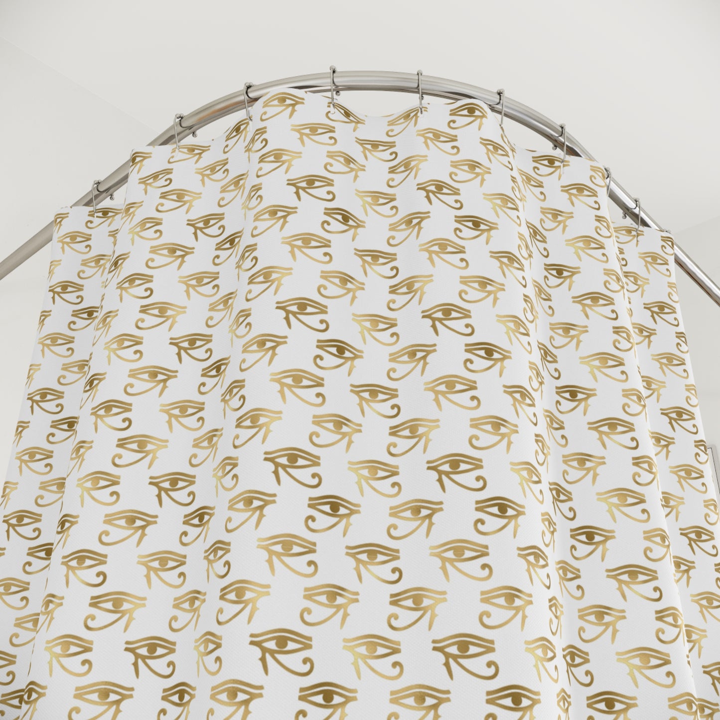 Egyptian Eye of Ra and Horus Shower Curtain