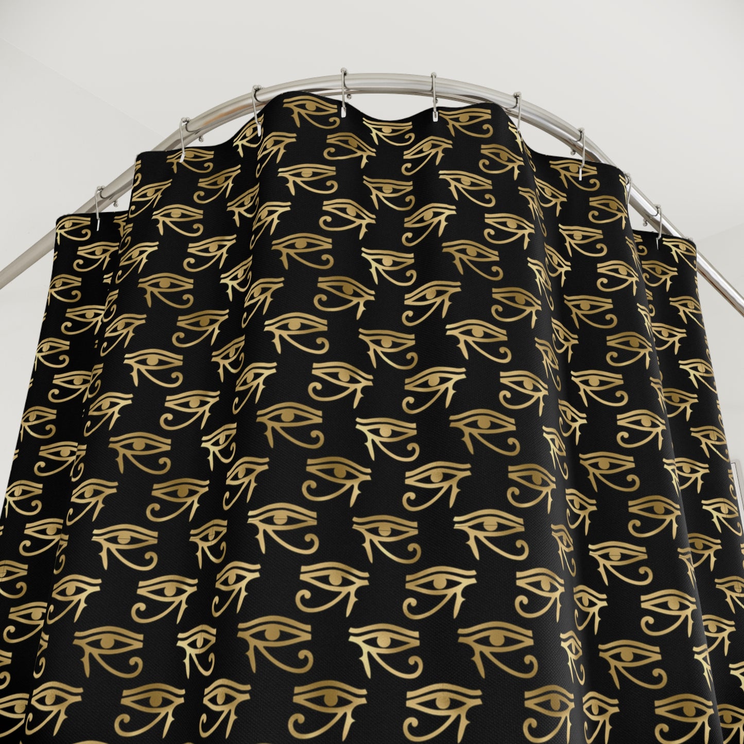 Egyptian Eye of Ra and Horus Shower Curtain