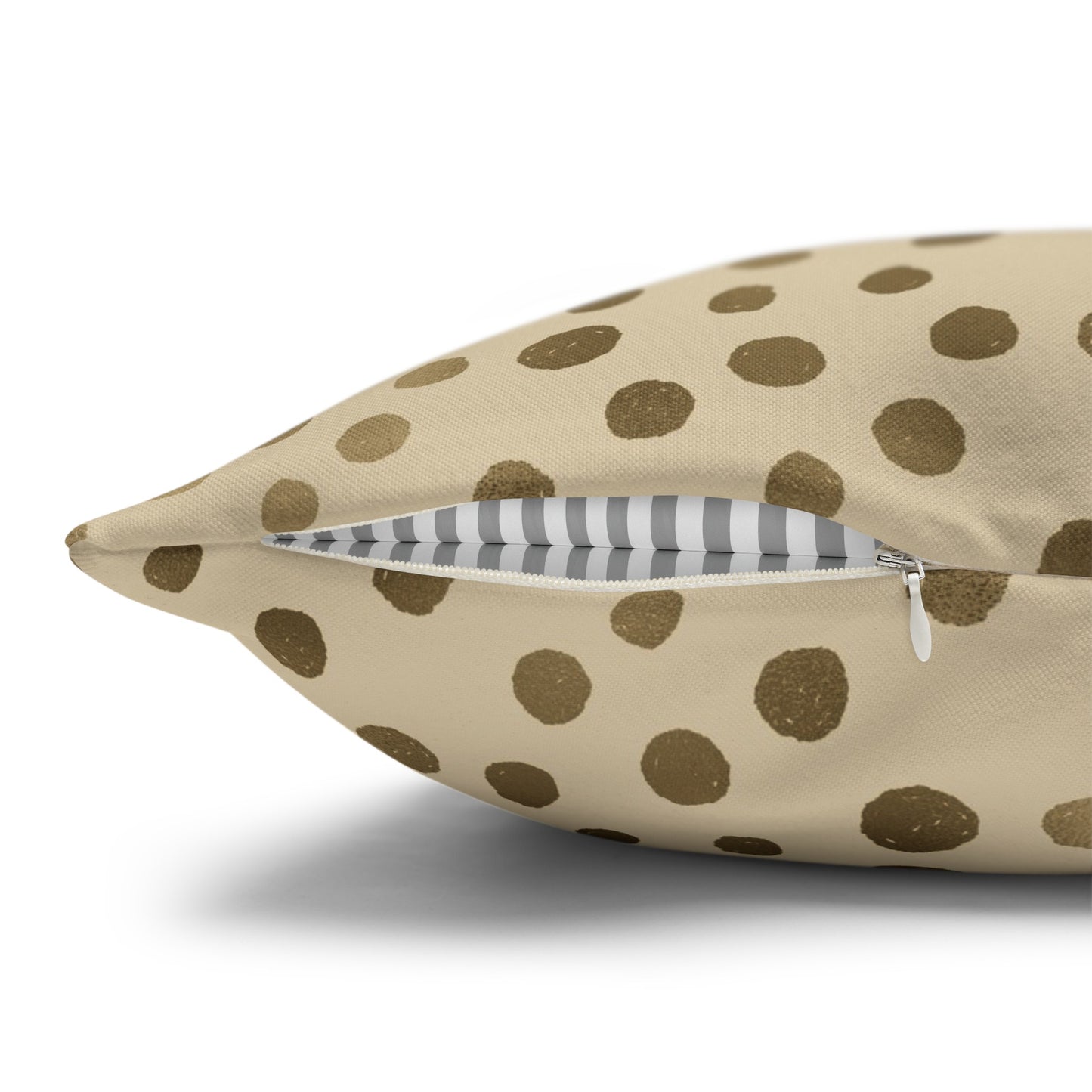 Vintage Dots Safari Print Pillow or Cover