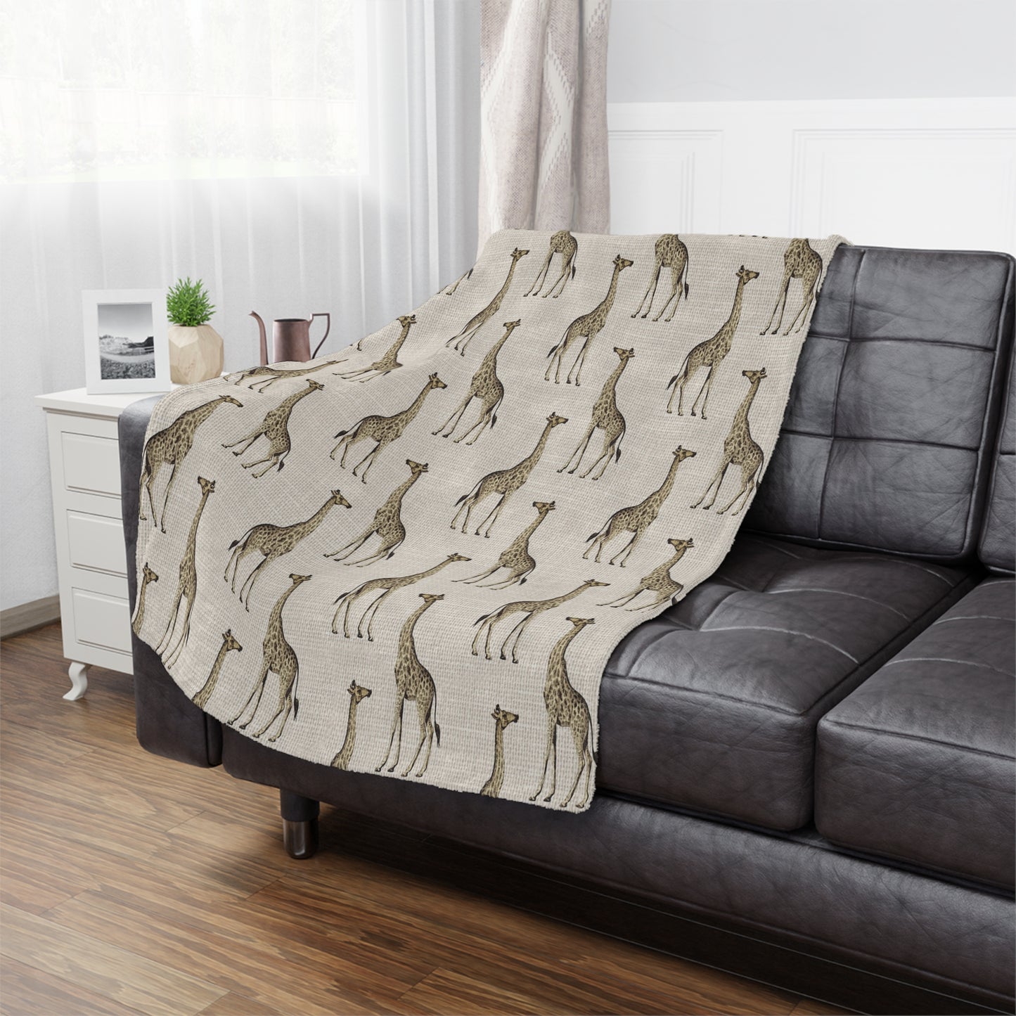 Giraffes Throw Blanket