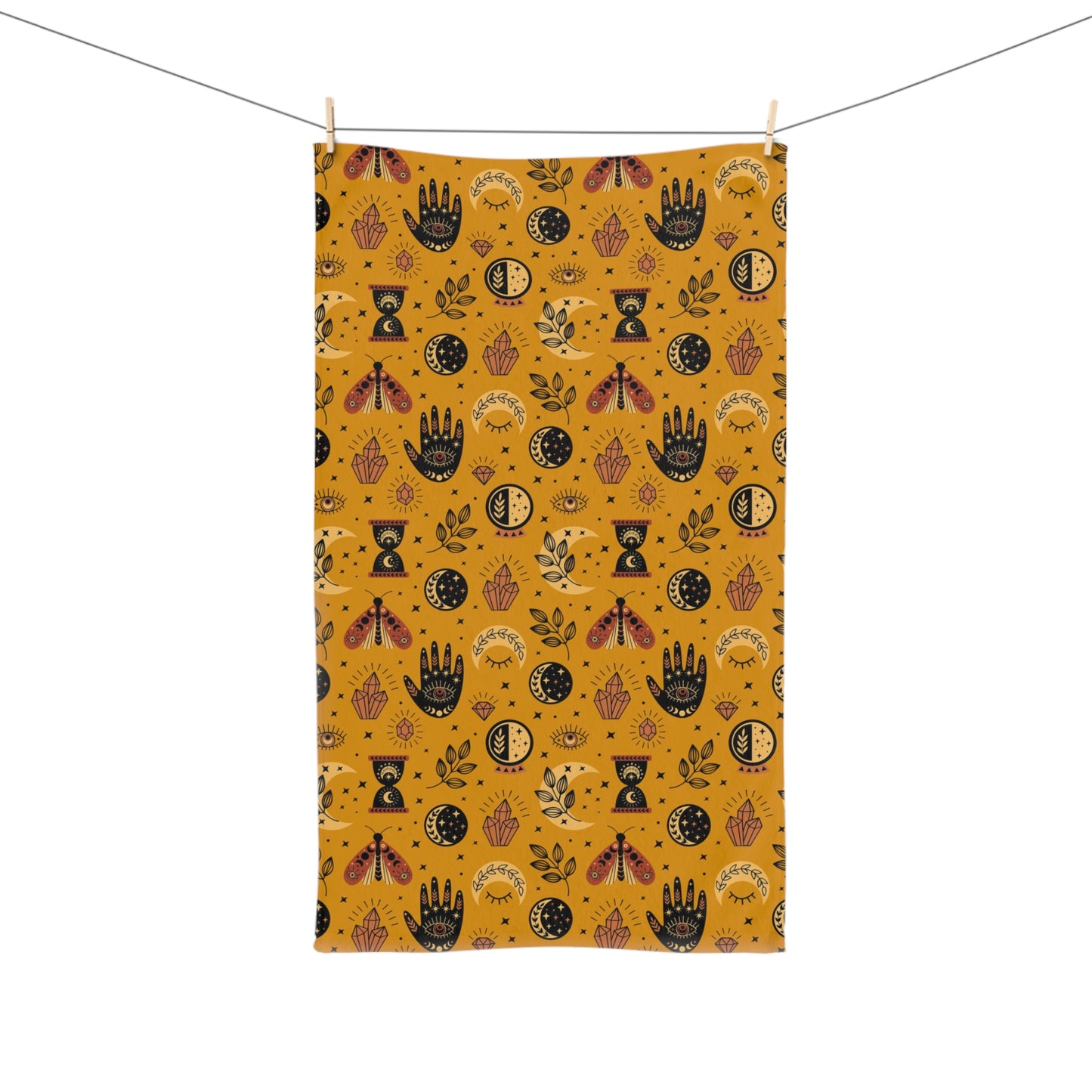 Hamsa Hand Evil Eye Hand Towel
