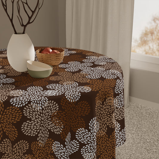 Mudcloth Floral Tablecloth