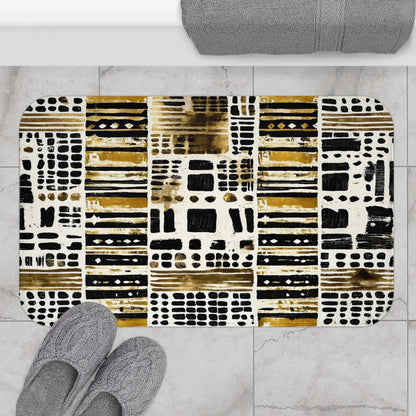 Mudcloth Polka Dot Bath Mat