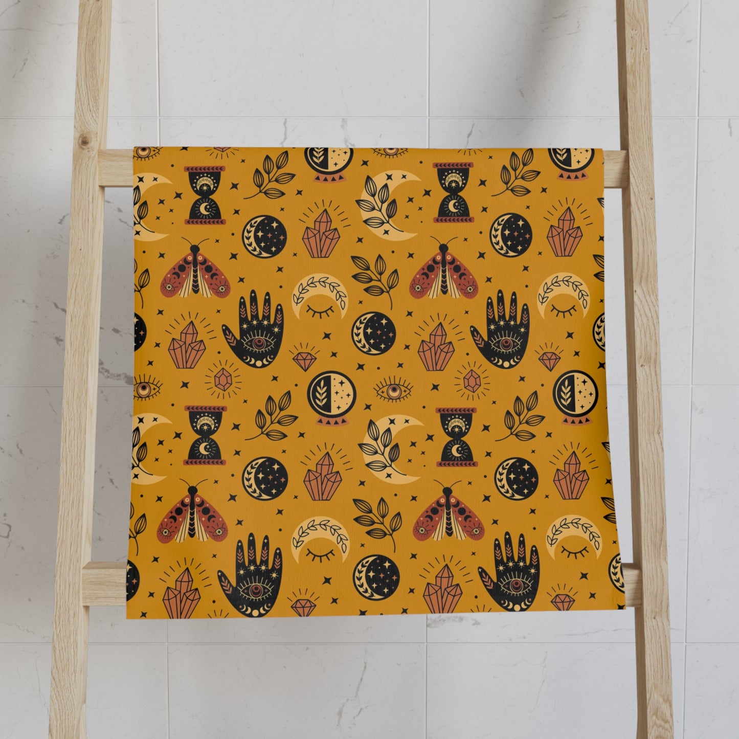 Hamsa Hand Evil Eye Hand Towel