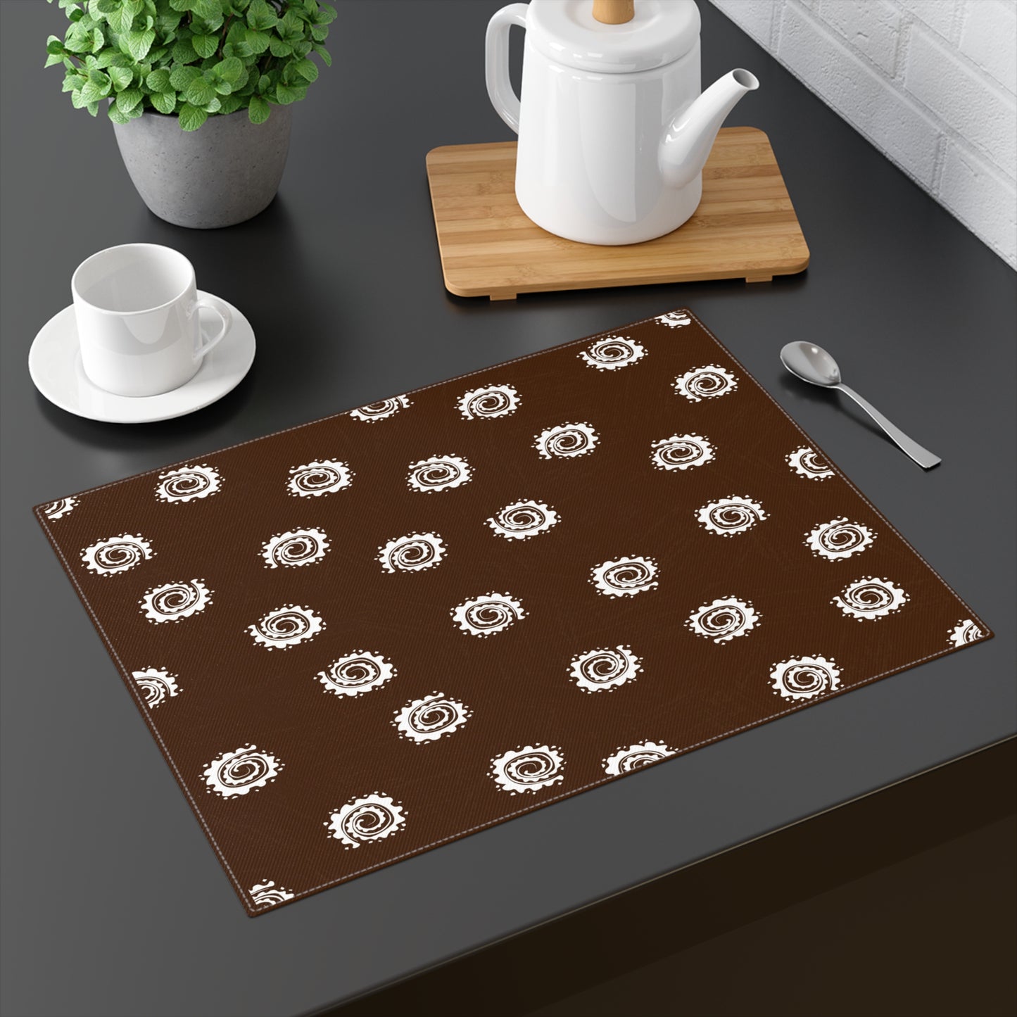 Ankara Twirl Mudcloth Placemat