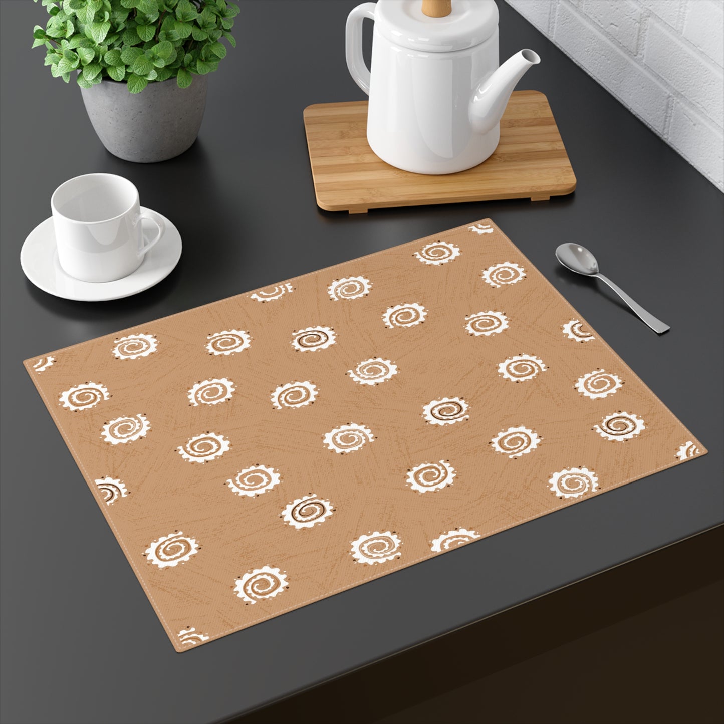 Ankara Twirl Mudcloth Placemat