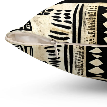 Mudcloth throw pillows for modern boho homes