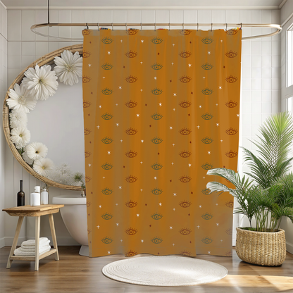 spiritual shower curtans