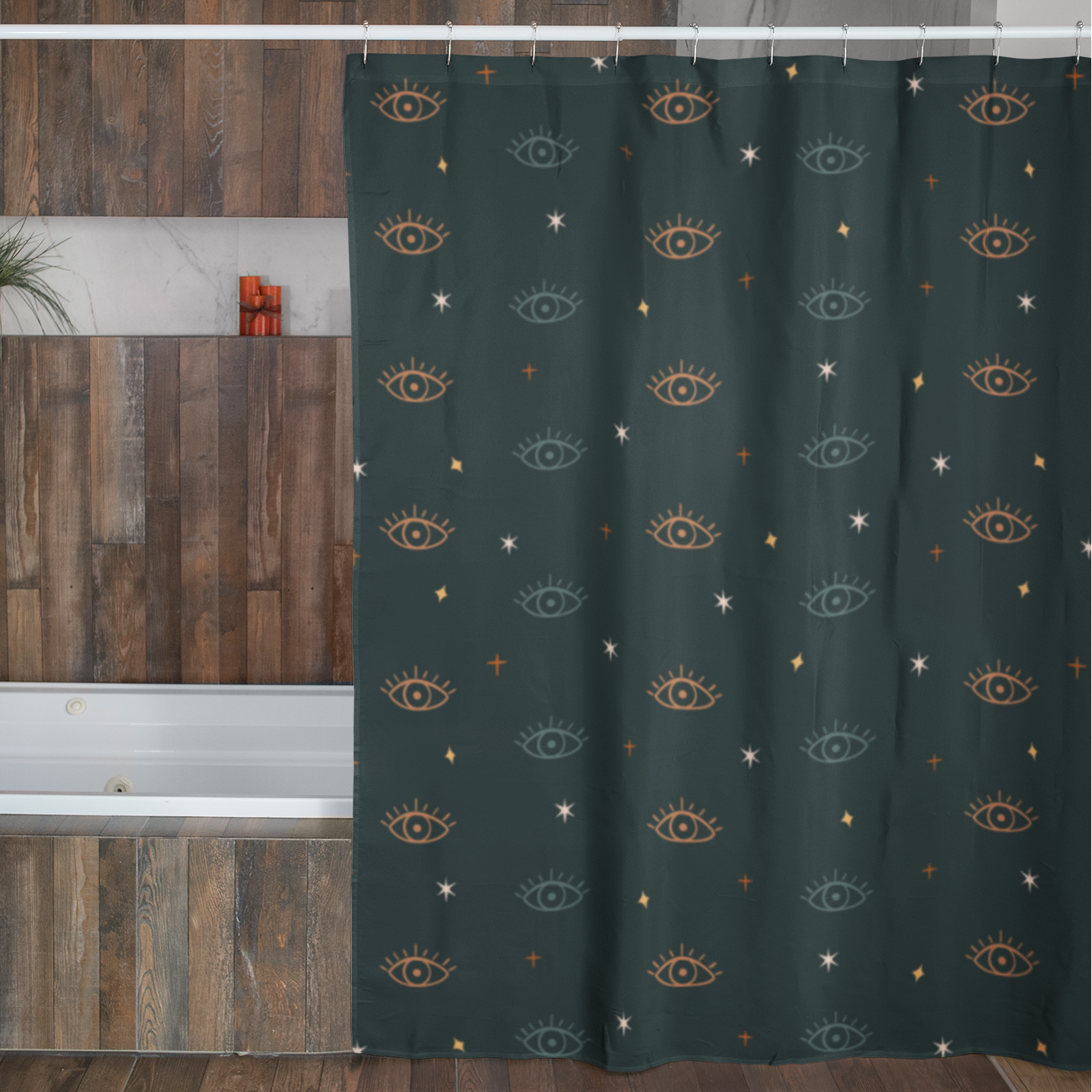modern shower curtains