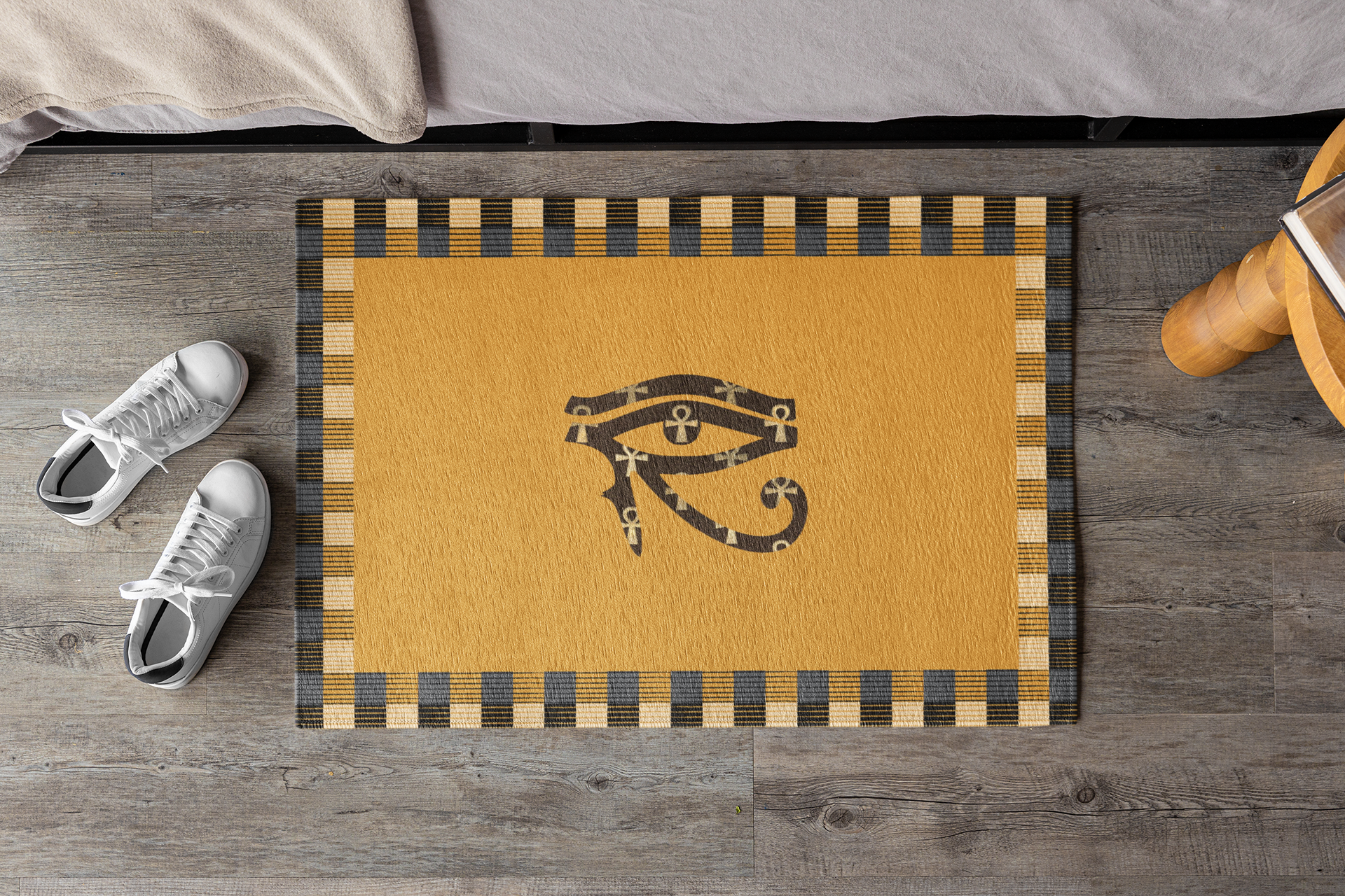 Spiritual home décor entry rug