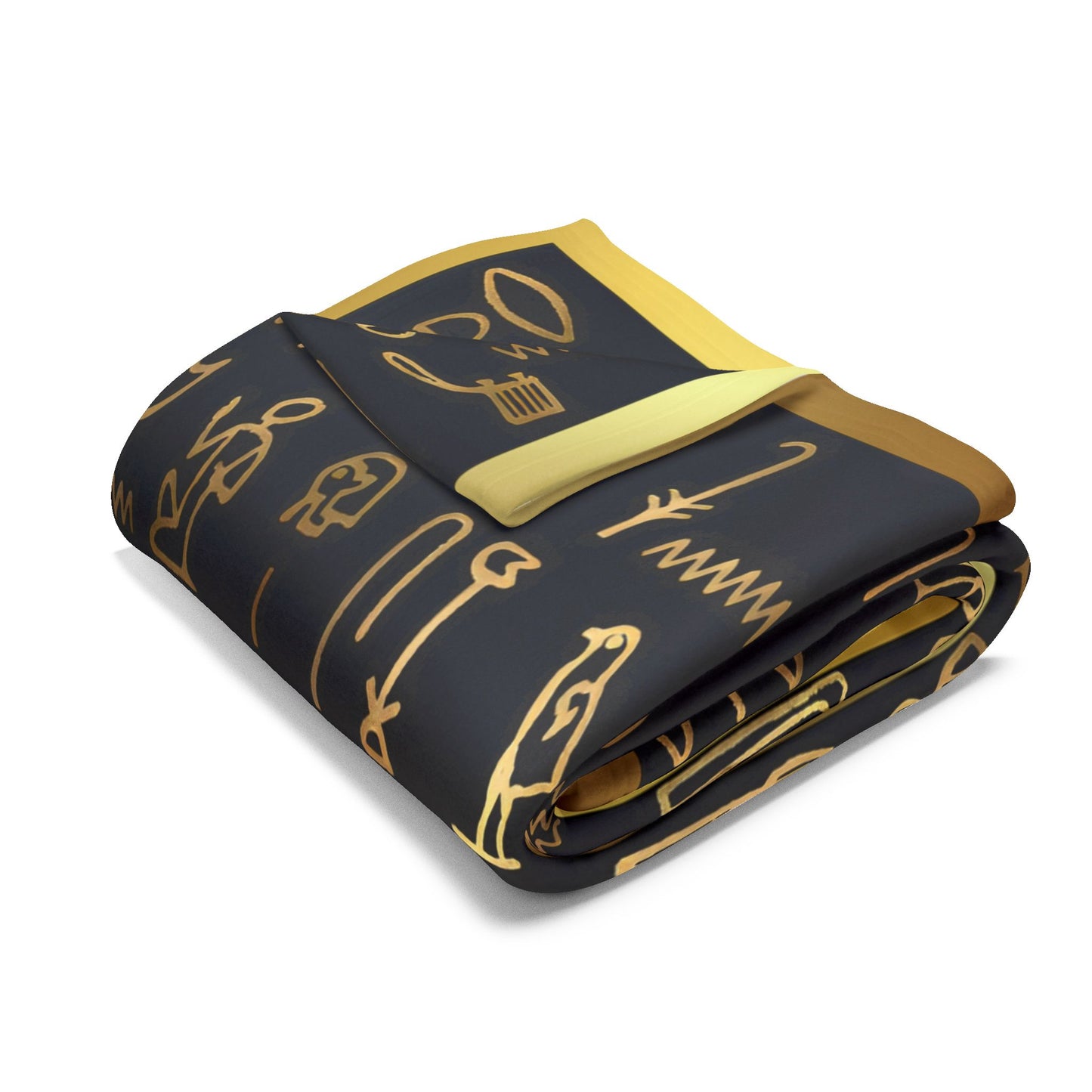 Egyptian Hieroglyphics Arctic Fleece Blanket