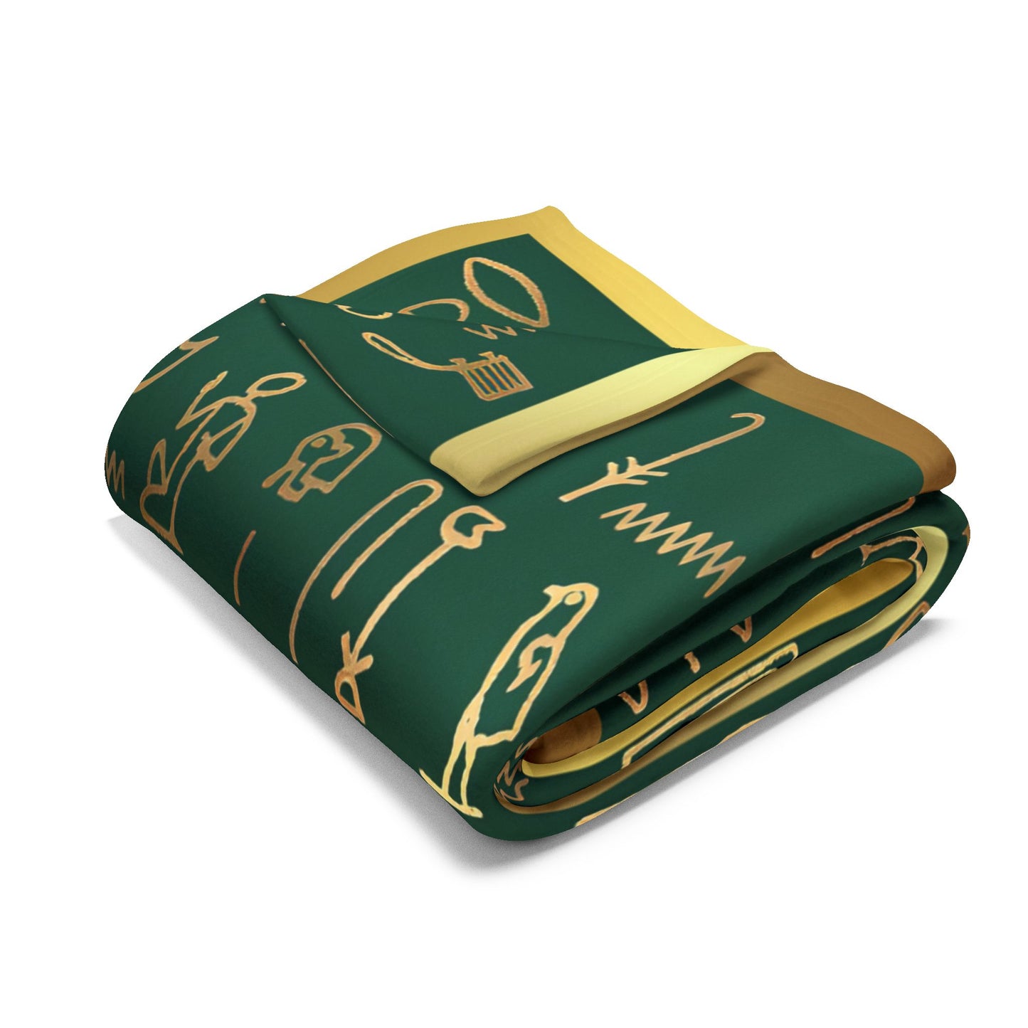 Egyptian Hieroglyphics Arctic Fleece Blanket