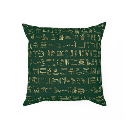 Egyptian Hieroglyphics Throw Pillow