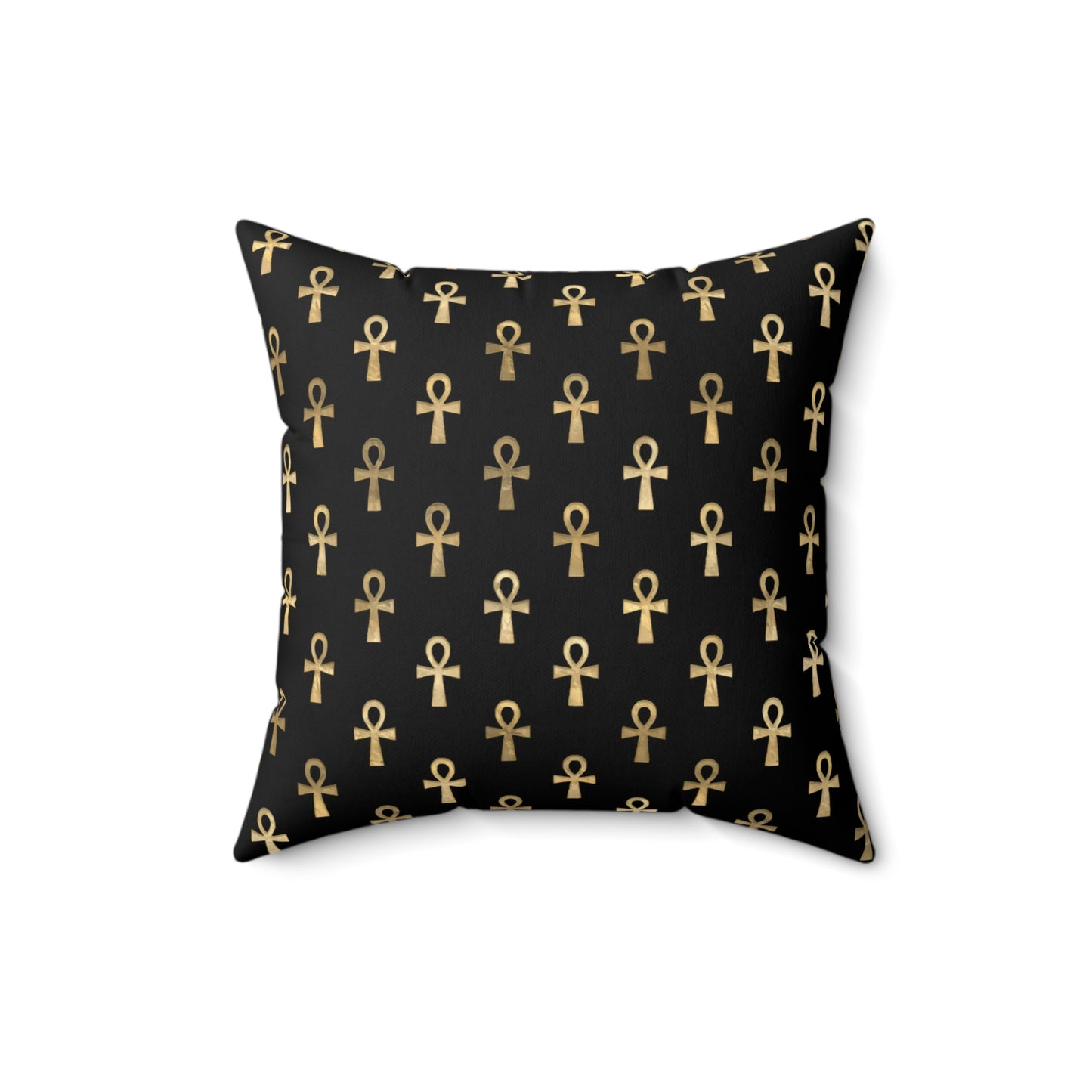 Egyptian Cross Square Throw Pillow & Cover