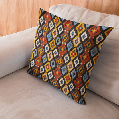 Tribal print pillow covers for cultural homes