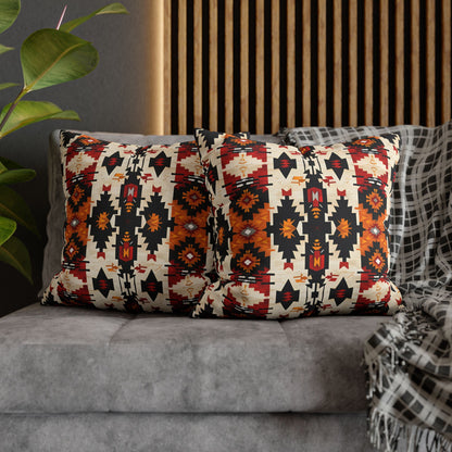 Geometric Berber Pattern Throw Pillow Cover-Sanktuari Decor