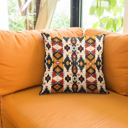 Geometric Berber Pattern Throw Pillow Cover-Sanktuari Decor
