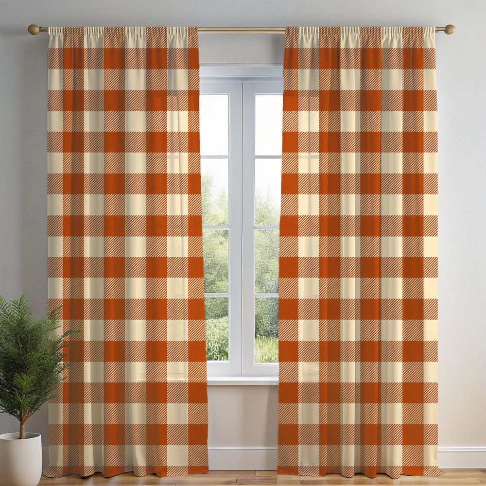 Modern boho blackout curtains 50x96