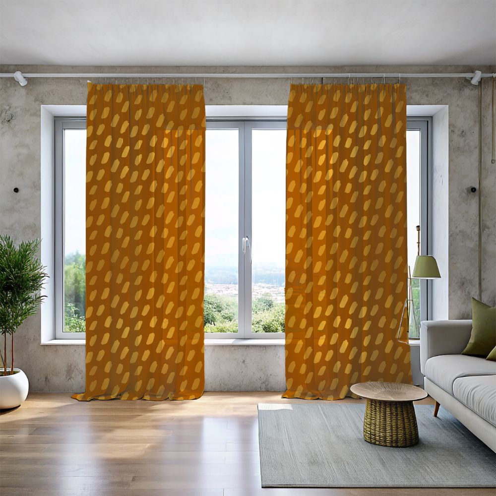 Modern boho blackout curtains 50x96