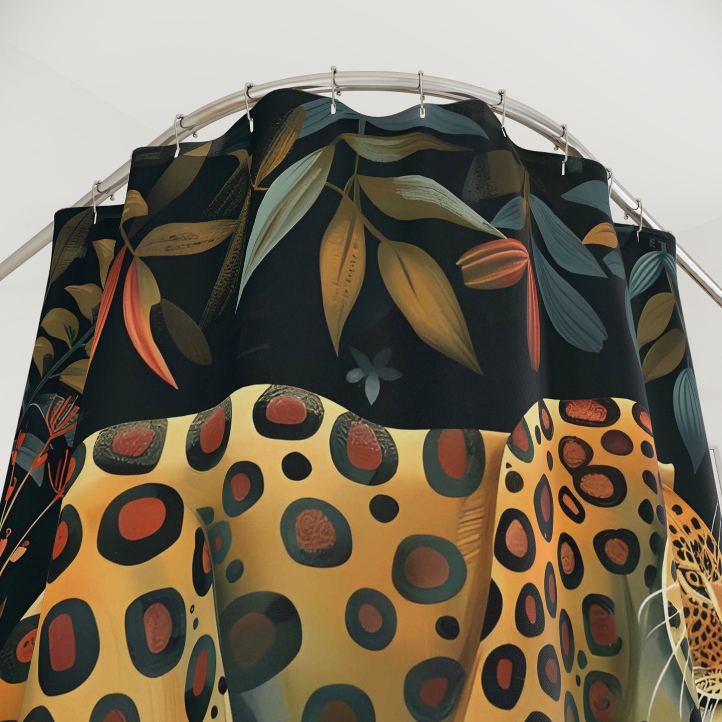 African print shower curtains