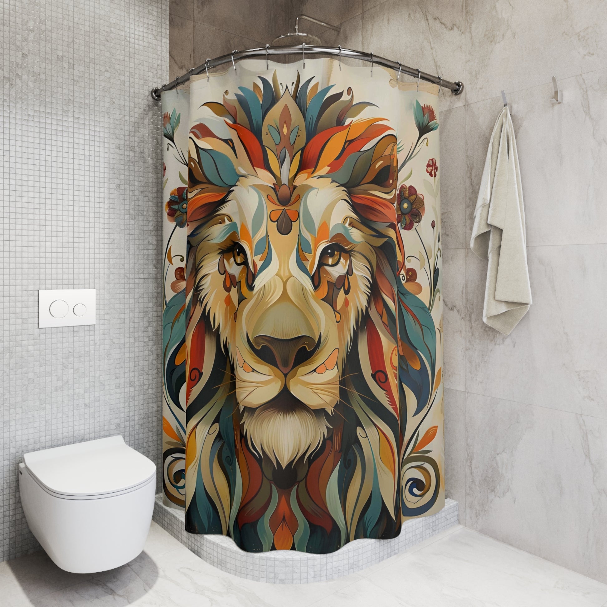 boho shower curtains
