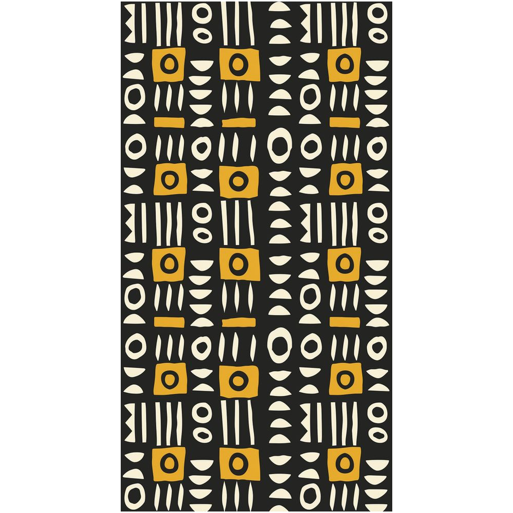 Mudcloth Blackout Curtain