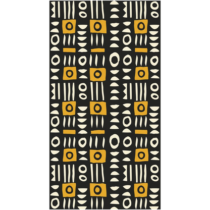 Mudcloth Blackout Curtain
