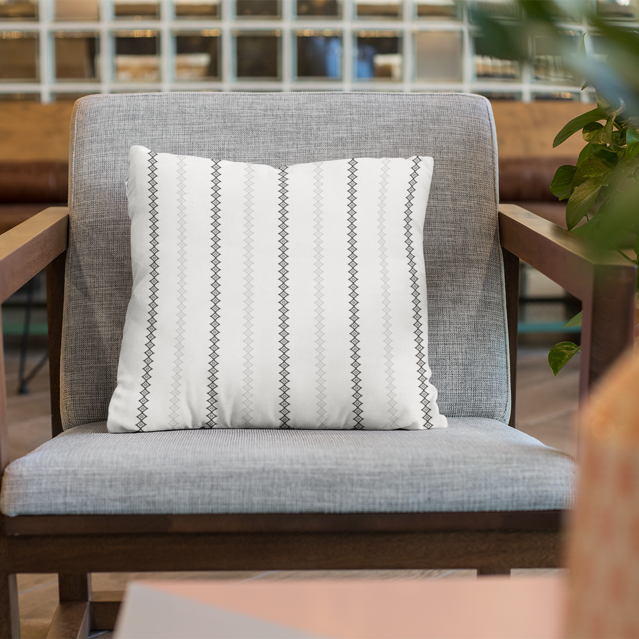 African print pillow covers for living room