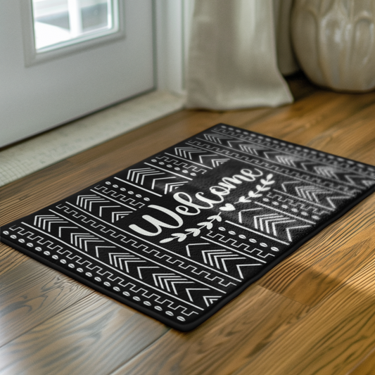 Spiritual home décor entry rug