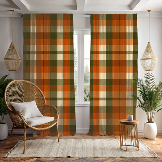 Modern boho blackout curtains 50x96