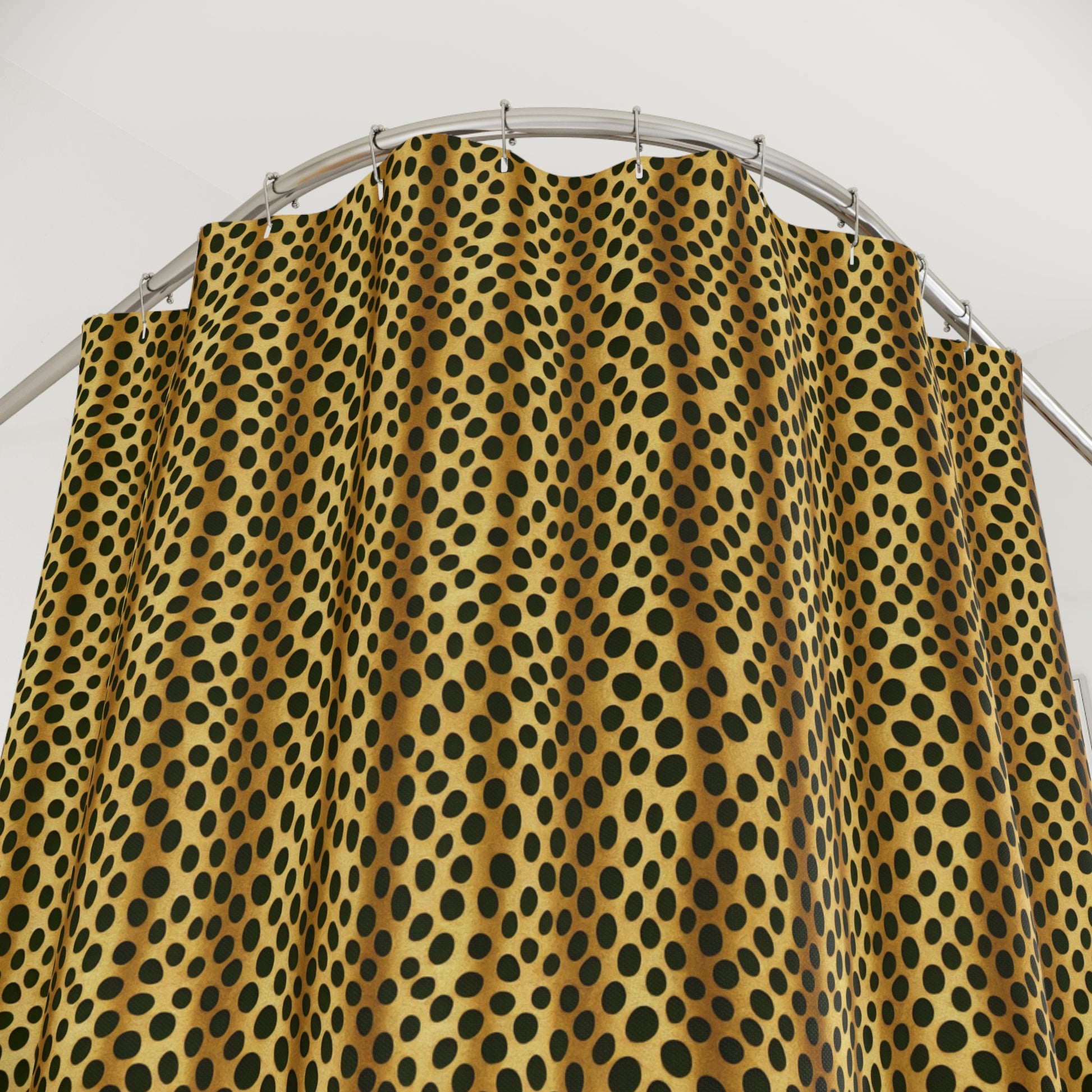 Retro Jungle Print Shower Curtain-Sanktuari Decor