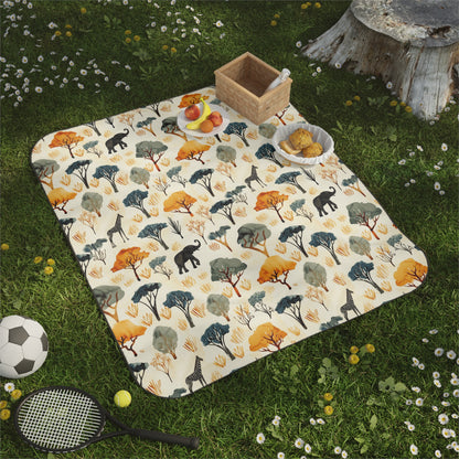Safari Picnic Blanket-Sanktuari Decor