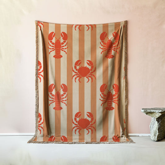 Striped Nautical Blanket
