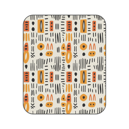 Tribal Mudcloth Pattern Picnic Blanket-Sanktuari Decor