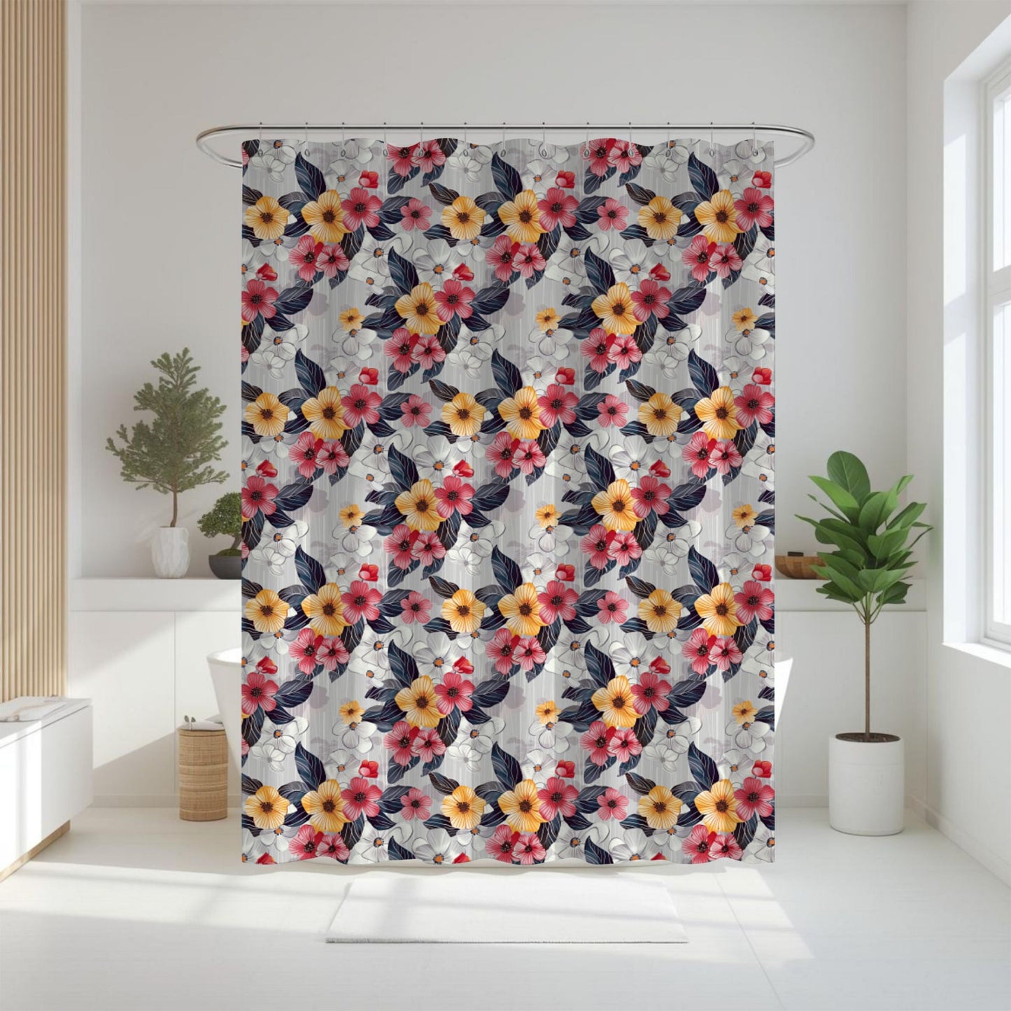 African print shower curtains