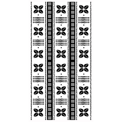 Blackout mudcloth window drapes 96 inch