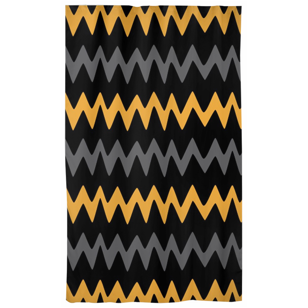 Cotton mudcloth window curtains 50x84