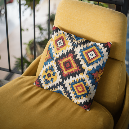 Abstract Berber Throw Pillow Cover - SANKTUARI DECOR