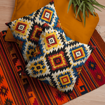 Abstract Berber Throw Pillow Cover - SANKTUARI DECOR