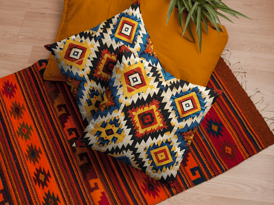 Abstract Berber Throw Pillow Cover - SANKTUARI DECOR